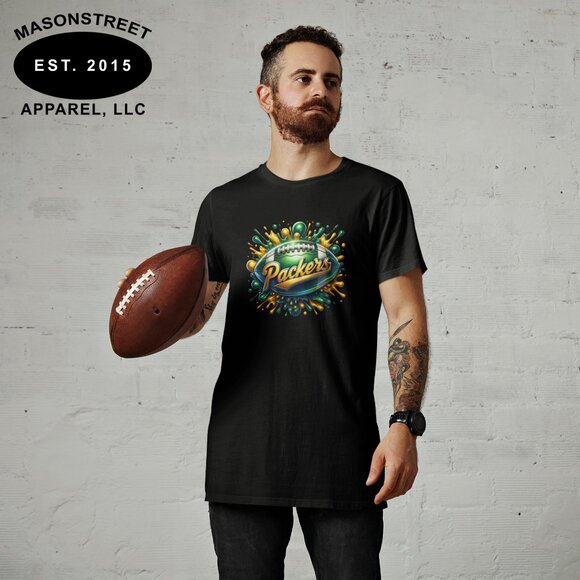 New Packers Shirt - Men’s Retro Football Tee, Women’s & Men's Game-Day Gift. - Picture 1 of 5